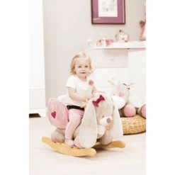 Nattou Nina, Jade & Lili - Schommeldier Nina Het Konijn -EXIT TOYS || Steiff || fehn Verkoopwinkel nattou nina jade lili schommeldier nina het konijn a187754 2