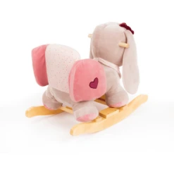 Nattou Nina, Jade & Lili - Schommeldier Nina Het Konijn -EXIT TOYS || Steiff || fehn Verkoopwinkel nattou nina jade lili schommeldier nina het konijn a187754 4