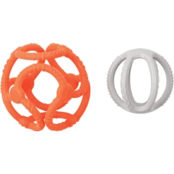 Nattou Set Ballen Orange + Grijs -EXIT TOYS || Steiff || fehn Verkoopwinkel nattou set ballen orange grijs a309731 2