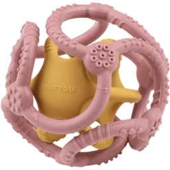 Nattou Set Ballen Oudroze + Curry