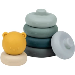 Nattou Stapeltoren Heldere Kleuren -EXIT TOYS || Steiff || fehn Verkoopwinkel nattou stapeltoren heldere kleuren a344247 2