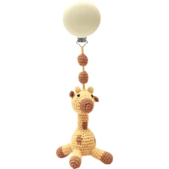 Nature Zoo Of Denmark Gehaakte Kinderwagen - Giraffe, Geel -EXIT TOYS || Steiff || fehn Verkoopwinkel nature zoo of denmark gehaakte kinderwagen giraffe geel a302001 1