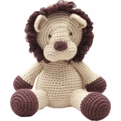 Nature Zoo Of Denmark Gehaakte Knuffelleeuw, Beige -EXIT TOYS || Steiff || fehn Verkoopwinkel nature zoo of denmark gehaakte knuffelleeuw beige a301939 1