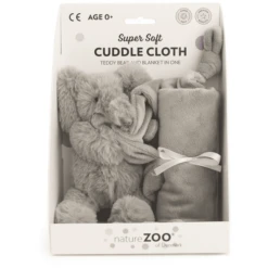 Nature Zoo Of Denmark "Superzacht Knuffeldoekje Olifant, Donkergrijs". -EXIT TOYS || Steiff || fehn Verkoopwinkel nature zoo of denmark superzacht knuffeldoekje olifant donkergrijs a314822 2