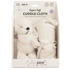 Nature Zoo Of Denmark "Superzachte Knuffeldoek Ijsbeer, Wit". -EXIT TOYS || Steiff || fehn Verkoopwinkel nature zoo of denmark superzachte knuffeldoek ijsbeer wit a314857 2