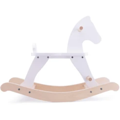 New Classic Toys® New Class Ic Toys Rocking Horse-white -EXIT TOYS || Steiff || fehn Verkoopwinkel new class ic toys rocking horse white a300936 2