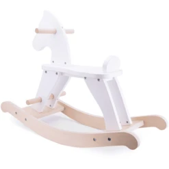 New Classic Toys® New Class Ic Toys Rocking Horse-white -EXIT TOYS || Steiff || fehn Verkoopwinkel new class ic toys rocking horse white a300936 4