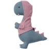 Nordic Coast Company Knuffel Mousseline Dino Hannah -EXIT TOYS || Steiff || fehn Verkoopwinkel nordic coast company knuffel mousseline dino hannah a399024