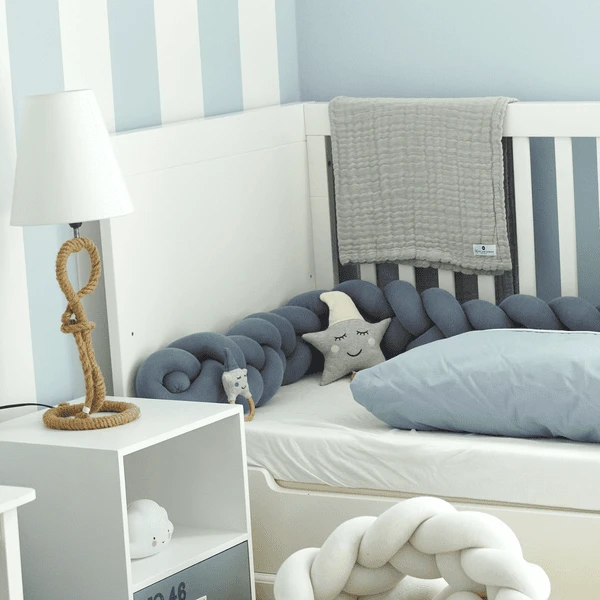 Nordic Coast Company Ratelster, Blauw-grijs 5 Nordic Coast Company Ratelster, Blauw-grijs - Image 3