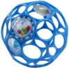 Oball™ Rammelaar Blauw, 10 Cm -EXIT TOYS || Steiff || fehn Verkoopwinkel oball rammelaar blauw 10 cm a283079
