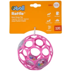 Oball Rammelaar, Roze -EXIT TOYS || Steiff || fehn Verkoopwinkel oball rammelaar roze a319563 2
