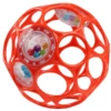 Oball™ Rattle Rood 10 Cm -EXIT TOYS || Steiff || fehn Verkoopwinkel oball rattle rood 10 cm a283084