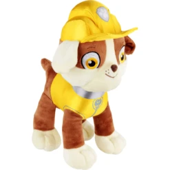 P:os Pluche Figuur Paw Patrol 27 Cm, Rubble -EXIT TOYS || Steiff || fehn Verkoopwinkel p os pluche figuur paw patrol 27 cm rubble a368981 1