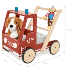 Pinolino Baby Walker Brandweerwagen Fred -EXIT TOYS || Steiff || fehn Verkoopwinkel pinolino baby walker brandweerwagen fred a347993 1