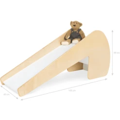 Pinolino Binnenglijbaan Lotta, Natuur/wit -EXIT TOYS || Steiff || fehn Verkoopwinkel pinolino binnenglijbaan lotta natuur wit a347377 1