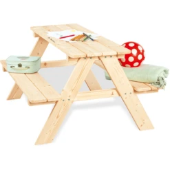 PINOLINO Kinder Picknicktafel Nicki Voor 4 -EXIT TOYS || Steiff || fehn Verkoopwinkel pinolino kinder picknicktafel nicki voor 4 a046749 4