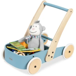 Pinolino Loopwagen Fiete Blauw -EXIT TOYS || Steiff || fehn Verkoopwinkel pinolino loopwagen fiete blauw a283376 1
