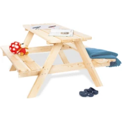 Pinolino Nicki Kinderstoelset Voor 4 Maxi, Naturel