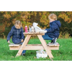 Pinolino Nicki Kinderstoelset Voor 4 Maxi, Naturel -EXIT TOYS || Steiff || fehn Verkoopwinkel pinolino nicki kinderstoelset voor 4 maxi naturel a347359 4