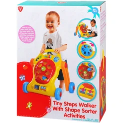 Playgo Tiny Steps Trolley Met Sorteerspel -EXIT TOYS || Steiff || fehn Verkoopwinkel playgo tiny steps trolley met sorteerspel a315868 3