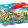 PLAYMOBIL ® City Life Pool Party Met Glijbaan -EXIT TOYS || Steiff || fehn Verkoopwinkel playmobil city life pool party met glijbaan a329734