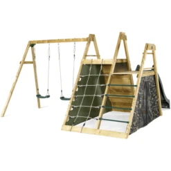 Plum® Klimpiramide Met Dubbele Schommel -EXIT TOYS || Steiff || fehn Verkoopwinkel plum klimpiramide met dubbele schommel a207364 1