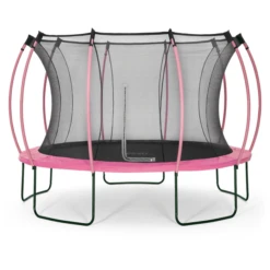 Plum ® Springsafe Trampoline Colour S 366 Cm Met Veiligheidsnet, Roze -EXIT TOYS || Steiff || fehn Verkoopwinkel plum springsafe trampoline colour s 366 cm met veiligheidsnet roze a308820 2