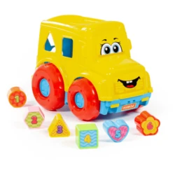 POLESIE ® Bus Met Insteekstenen (displaydoos) -EXIT TOYS || Steiff || fehn Verkoopwinkel polesie bus met insteekstenen displaydoos a345555 3