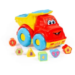 POLESIE ® Vrachtwagenkiepbak Met Insteekstenen (displaydoos) -EXIT TOYS || Steiff || fehn Verkoopwinkel polesie vrachtwagenkiepbak met insteekstenen displaydoos a345549 3