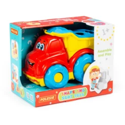 POLESIE ® Vrachtwagenkiepbak Met Insteekstenen (displaydoos) -EXIT TOYS || Steiff || fehn Verkoopwinkel polesie vrachtwagenkiepbak met insteekstenen displaydoos a345549 4