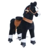 PonyCycle ® Black Met Rem En Geluid - Klein -EXIT TOYS || Steiff || fehn Verkoopwinkel ponycycle black met rem en geluid klein a313689