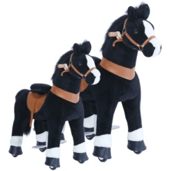 PonyCycle ® Black Met Rem En Geluid - Klein 10 PonyCycle ® Black Met Rem En Geluid - Klein -EXIT TOYS || Steiff || fehn Verkoopwinkel ponycycle black met rem en geluid klein a313689 3