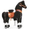 PonyCycle ® Black With White Hoof Horse -EXIT TOYS || Steiff || fehn Verkoopwinkel ponycycle black with white hoof horse a338461