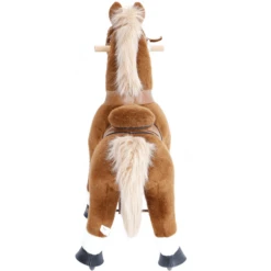 PonyCycle ® Bruin Met Rem En Geluid - Klein 9 PonyCycle ® Bruin Met Rem En Geluid - Klein -EXIT TOYS || Steiff || fehn Verkoopwinkel ponycycle bruin met rem en geluid klein a313688 2