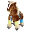 PonyCycle® Bruin Paard, Klein -EXIT TOYS || Steiff || fehn Verkoopwinkel ponycycle bruin paard klein a287967