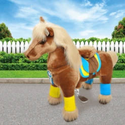 PonyCycle® Paard Brown Middelgroot -EXIT TOYS || Steiff || fehn Verkoopwinkel ponycycle paard brown middelgroot a275569 4