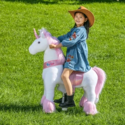 PonyCycle ® Roze Eenhoorn -EXIT TOYS || Steiff || fehn Verkoopwinkel ponycycle roze eenhoorn a338465 3