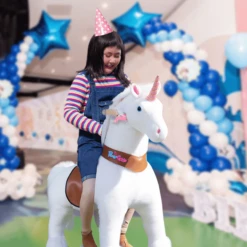 PonyCycle ® White Eenhoorn -EXIT TOYS || Steiff || fehn Verkoopwinkel ponycycle white eenhoorn a338463 3