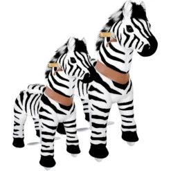 PonyCycle ® Zebra Met Rem - Groot -EXIT TOYS || Steiff || fehn Verkoopwinkel ponycycle zebra met rem groot a313698 3