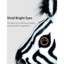 PonyCycle ® Zebra Met Rem - Groot -EXIT TOYS || Steiff || fehn Verkoopwinkel ponycycle zebra met rem groot a313698 4