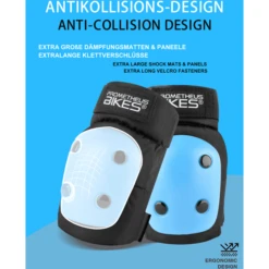 PROMETHEUS BICYCLES ® Beschermers Pads Set 6 In 1 Blauw -EXIT TOYS || Steiff || fehn Verkoopwinkel prometheus bicycles beschermers pads set 6 in 1 blauw a403265 2