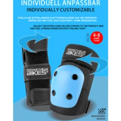 PROMETHEUS BICYCLES ® Beschermers Pads Set 6 In 1 Blauw -EXIT TOYS || Steiff || fehn Verkoopwinkel prometheus bicycles beschermers pads set 6 in 1 blauw a403265 3