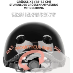 PROMETHEUS BICYCLES ® Fietshelm Maat XS 48-52 Cm Orange -EXIT TOYS || Steiff || fehn Verkoopwinkel prometheus bicycles fietshelm maat xs 48 52 cm orange a403248 1