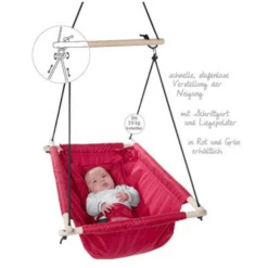 ROBA Hangstoel Rood -EXIT TOYS || Steiff || fehn Verkoopwinkel roba hangstoel rood a046425 3