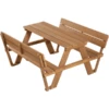 Roba Kinder Picknicktafel For 4 Outdoor Deluxe Teak Met Rugleuning -EXIT TOYS || Steiff || fehn Verkoopwinkel roba kinder picknicktafel for 4 outdoor deluxe teak met rugleuning a275680