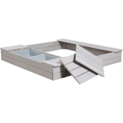 Roba Outdoor Zandbak Grijs -EXIT TOYS || Steiff || fehn Verkoopwinkel roba outdoor zandbak grijs a284399 1