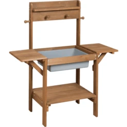 Roba Speelkeuken Outdoor Midi Bruin -EXIT TOYS || Steiff || fehn Verkoopwinkel roba speelkeuken outdoor midi bruin a284398 1