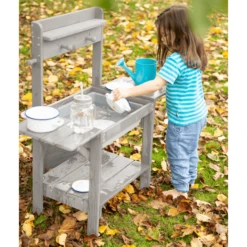 Roba Speelkeuken Outdoor Midi Grijs -EXIT TOYS || Steiff || fehn Verkoopwinkel roba speelkeuken outdoor midi grijs a284397 3