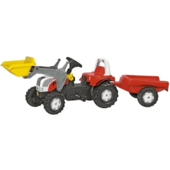 ROLLY TOYS Traktor Met Aanhanger-3