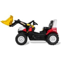 ROLLY TOYS RollyFarmtrac Premium II Steyr - RollyTrac Voorlader, RollyAir Banden - Nieuw -EXIT TOYS || Steiff || fehn Verkoopwinkel rollyfarmtrac premium ii steyr rollytrac voorlader rollyair banden nieuw a342124 2